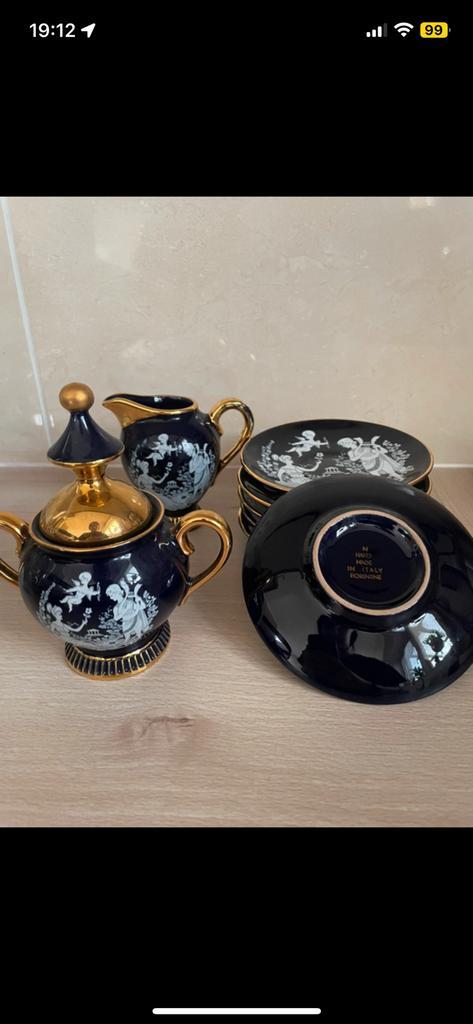 Vintage porselein koffieservice, Antiek en Kunst, Antiek | Porselein, Ophalen