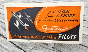 Pub ✈️ Ik word ook piloot (luchtmacht) Fr & Nl  ~ 1952 beschikbaar voor biedingen