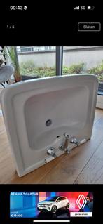 Vintage lavabo wit, Huis en Inrichting, Ophalen, Zo goed als nieuw