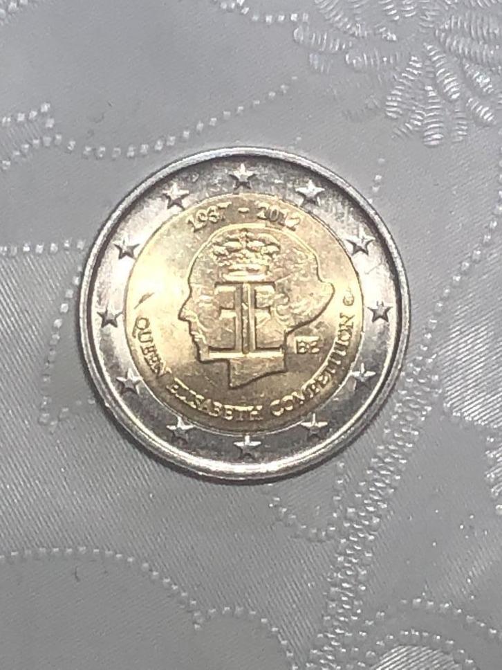 Pièce commémorative de 2 euro 2012 Belgique usagée, Postzegels en Munten, Munten | Europa | Euromunten, Losse munt, 2 euro, België