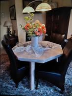 Tafel plus 4 stoelen, Ophalen, Zo goed als nieuw