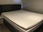 Mooi onderhouden boxspring met topmatras, Huis en Inrichting, Slaapkamer | Boxsprings, Ophalen, Gebruikt, Tweepersoons, 180 cm