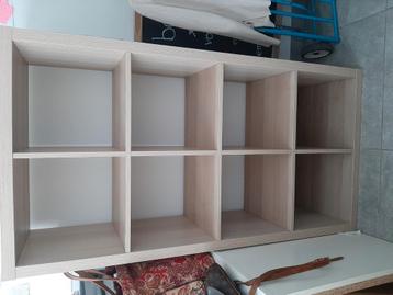 Kallax 2x4 frene clair beschikbaar voor biedingen