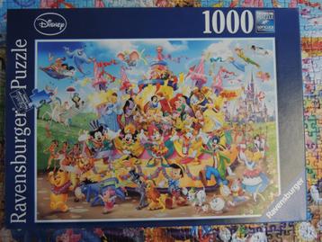 Puzzle 1000 pièces - Disney - Carnaval beschikbaar voor biedingen