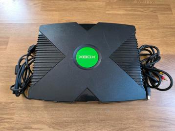 Xbox original + kabels - disclade zit vast -xbox original. beschikbaar voor biedingen