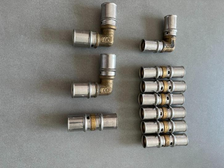 Alupex perskoppelingenset 10st (16+20mm), Doe-het-zelf en Bouw, Buizen en Afvoer, Nieuw, Ophalen of Verzenden