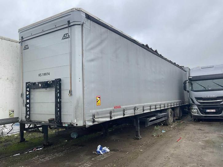 2019 Kögel SN 24 Oplegger, Auto's, Vrachtwagens, Bedrijf, Aanhangers en Opleggers, Overige brandstoffen