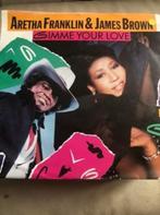 7" Aretha Franklin  James Brown, Gimme you love, Cd's en Dvd's, Vinyl | R&B en Soul, Ophalen of Verzenden, 1980 tot 2000, Soul of Nu Soul