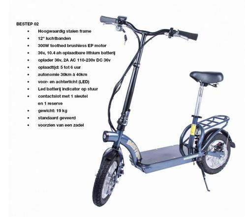 elektrishe step, Fietsen en Brommers, Steps, Zo goed als nieuw, Elektrische step (E-scooter), Ophalen