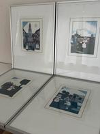 Set van 4 Religieuze Wim Robbe Litho's, Antiek en Kunst, Ophalen of Verzenden