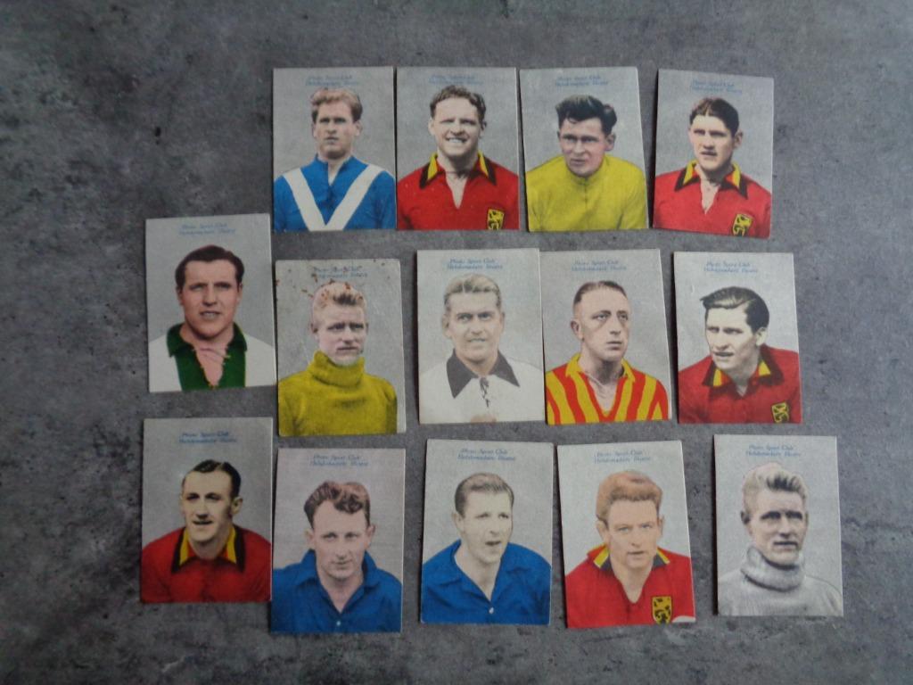 Série de football MAPLE LEAF BALLOON GUM année 1952 ! 14x, Hobby & Loisirs créatifs, Autocollants & Images, Envoi