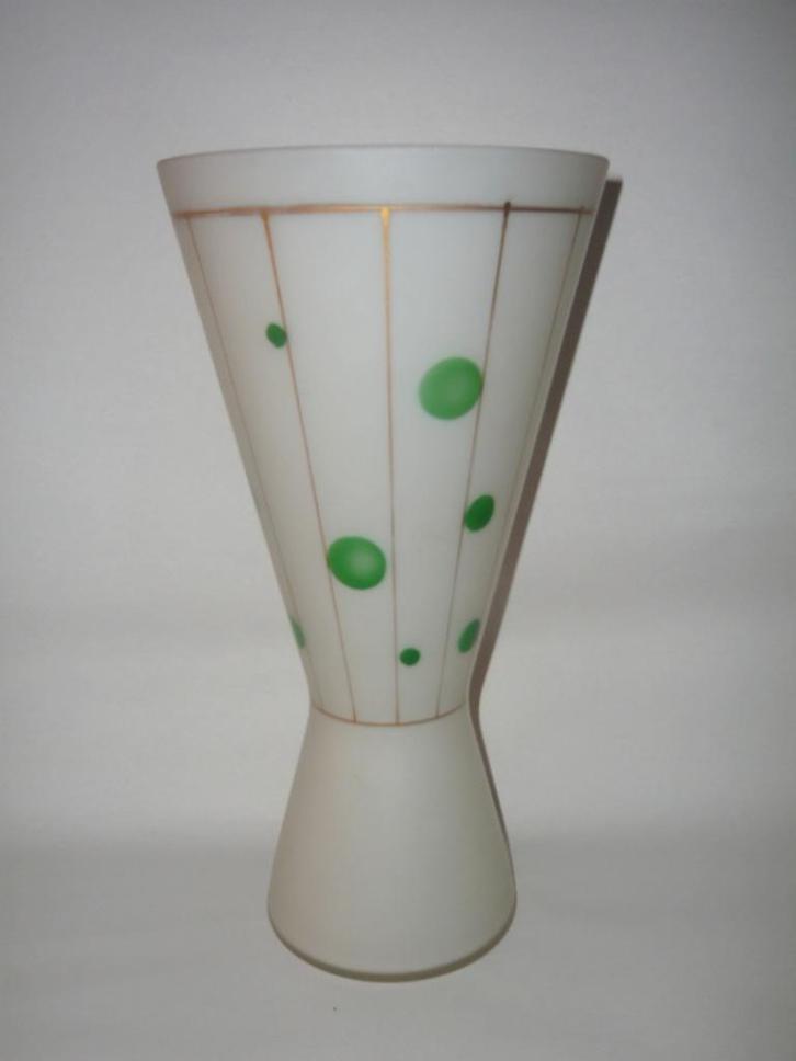 DE RUPEL BOOM - BOOMS GLAS VAAS VORM GINA DECOR MALMÖ 1960, Antiek en Kunst, Antiek | Glaswerk en Kristal, Ophalen of Verzenden