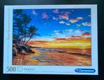 Puzzel "Paradise Beach" (500 stuks) van Clementoni, Enlèvement ou Envoi, Utilisé