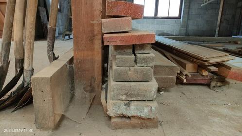 ongeschaafde grenen of vurenhouten balken, Doe-het-zelf en Bouw, Hout en Planken, Zo goed als nieuw, Balk, Grenen, 300 cm of meer