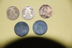Deutsches Reich : 5 différents 5 Reichspfennig, Envoi, Allemagne, Série