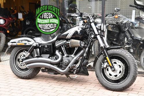 HARLEY DAVIDSON FAT BOB ***MOTOVERTE.BE***, Motos, Motos | Harley-Davidson, Entreprise, Chopper, 2 cylindres, Enlèvement