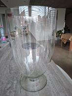 Glazen vaas, Huis en Inrichting, Woonaccessoires | Stolpen, Ophalen, Zo goed als nieuw