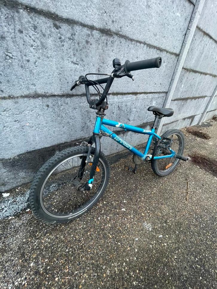 B-Twin BMX 24” gebruikt geen versnellingen voorrem werkt nie, Fietsen en Brommers, Fietsen | Crossfietsen en BMX, Gebruikt, 20 tot 24 inch