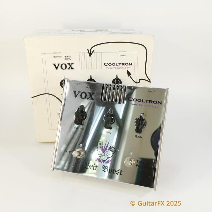 Vox Cooltron Brit Boost Tube Overdrive / Boost (s/n 001573,, Muziek en Instrumenten, Effecten, Gebruikt, Volume, Ophalen of Verzenden