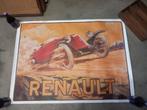 Vintage Renault-autoposter, Verzamelen, Gebruikt, Ophalen of Verzenden