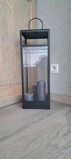 Grote metalen kaarskandelaar, Enlèvement, Noir, Métal