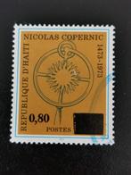 Haiti 1976 - postzegel met opdruk - Copernicus, Ophalen of Verzenden, Midden-Amerika, Gestempeld