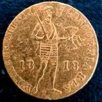 Nederland 1818 - Gouden Dukaat - Willem l - ZFR/PR, Ophalen of Verzenden, Overige landen, Losse munt, Goud