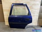 OPEL VECTRA B station Blauw Links achter deur portier 1996-2, Auto-onderdelen, Gebruikt, Links, Opel, Deur