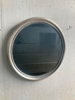 Twee grote ronde spiegels met geslepen glas, Huis en Inrichting, Woonaccessoires | Spiegels, Rond, Zo goed als nieuw, Ophalen