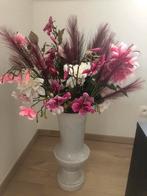 Grote vaas met kunstbloemen, Ophalen, Nieuw