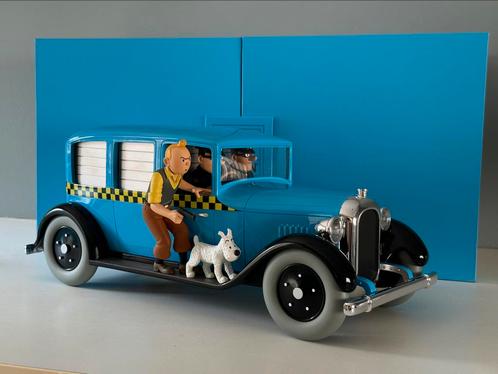 Taxi Bleu Moulinsart 1:12 Kuifje, Verzamelen, Stripfiguren, Kuifje, Ophalen of Verzenden