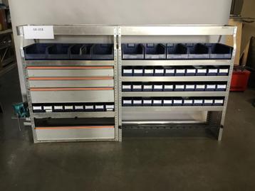 Aluminium bedrijfswagen inrichting GK-018 beschikbaar voor biedingen