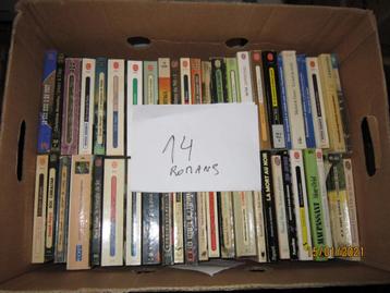 Livres +- 49 romans caisse n14 adam D beschikbaar voor biedingen