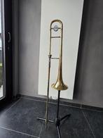 trombone, Muziek en Instrumenten, Ophalen, Gebruikt, Tenor, Met koffer