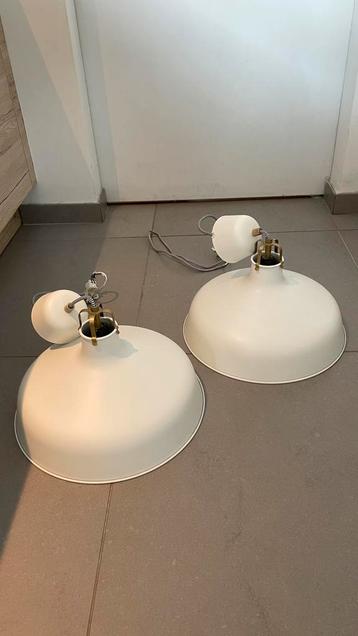 Ikea ranarp hanglamp 2x, Enlèvement, Utilisé, Métal, Industrieel