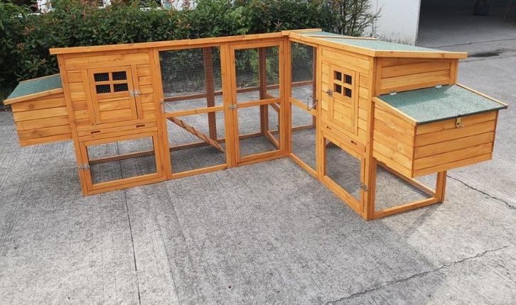 Poulailler XXL abri poule caille clapier lapin enclos poule, Animaux & Accessoires, Volatiles | Accessoires, Neuf, Poulailler