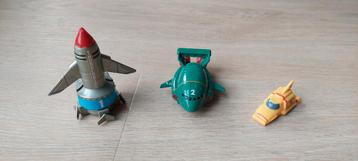 Les Thunderbirds 1 et 2 Pull Back de Bandai, Enlèvement ou Envoi, Comme neuf