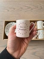 Nieuwe Koffietassen met borden 6st., Ophalen, Bord(en)
