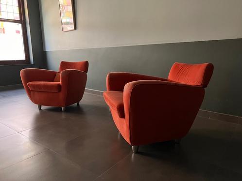 Twee dezelfde, eenzitjes - Merk Ligne Roset, Huis en Inrichting, Fauteuils, Gebruikt, Stof, 75 tot 100 cm, 75 tot 100 cm, Ophalen