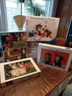 5 katten puzzels, Hobby en Vrije tijd, Ophalen, Gebruikt