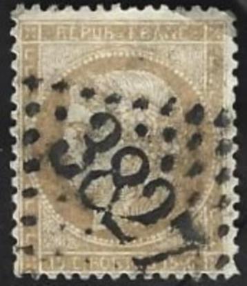 1 Postzegel Frankrijk 1871 Ceres Goden beschikbaar voor biedingen