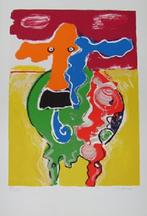 Peter Diem - "Orange Nose Cow", Antiquités & Art, Art | Lithographies & Sérigraphies, Enlèvement ou Envoi