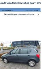 Skoda Fabia  FAIBLE KM  avec contrôle technique, Auto's, 12 cilinders, Handgeschakeld, Particulier, Fabia