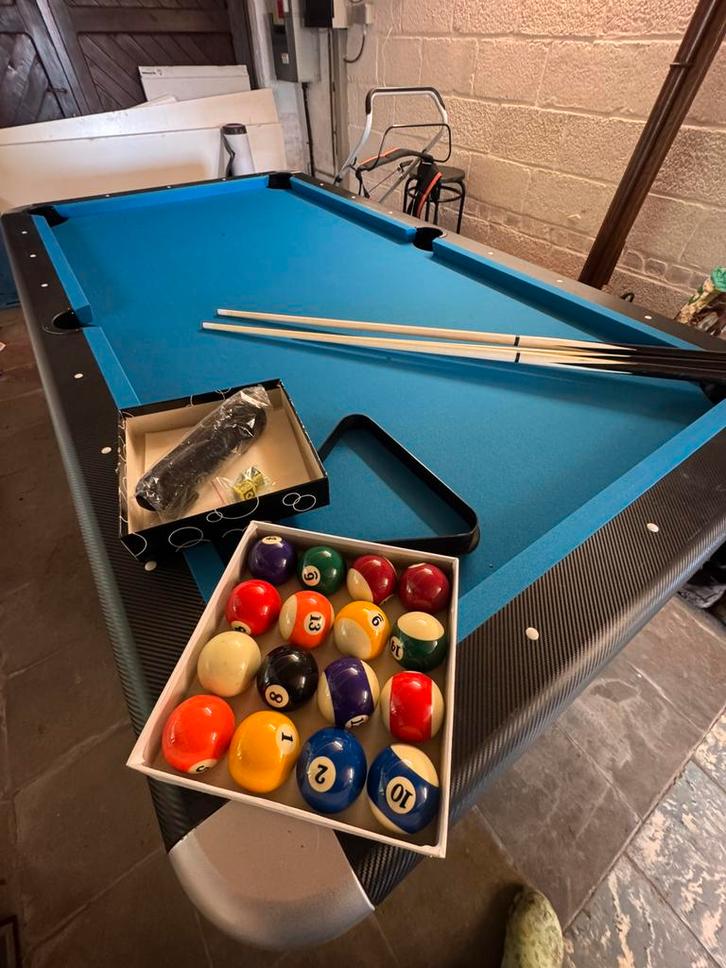 Billard etat comme neuf americain complet, Sport en Fitness, Biljarten en Poolen, Zo goed als nieuw, Ophalen