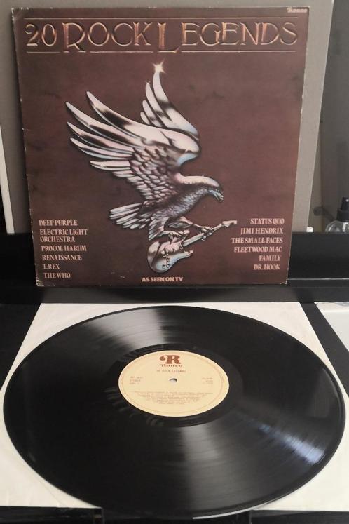 20 Rock Legends - Various artists / LP, Comp. '1979, Cd's en Dvd's, Vinyl | Overige Vinyl, Zo goed als nieuw, 12 inch, Ophalen of Verzenden