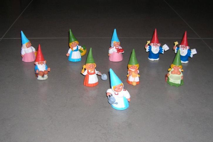 David de kabouter figuurtjes, Verzamelen, Poppetjes en Figuurtjes, Zo goed als nieuw, Ophalen of Verzenden