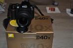 nikon D40X met 18-55 vr zeer weinig gebruikt, Audio, Tv en Foto, Fotocamera's Digitaal, Ophalen of Verzenden, Zo goed als nieuw