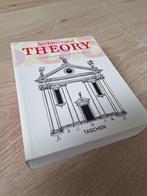 Boek 'Architectural Theory' (Taschen), Boeken, Gelezen, Taschen, Ophalen of Verzenden, Architectuur algemeen