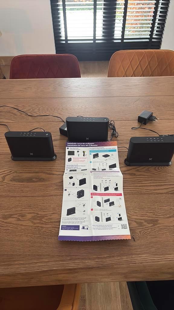 3 stuks Wifi booster proximus scarlet, Informatique & Logiciels, Amplificateurs wifi, Comme neuf, Enlèvement ou Envoi