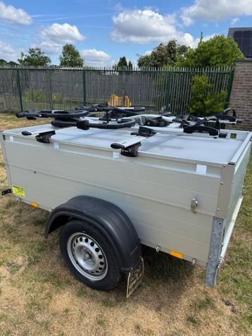 aanhangwagen assems- bagagewagen + fietsendragers beschikbaar voor biedingen